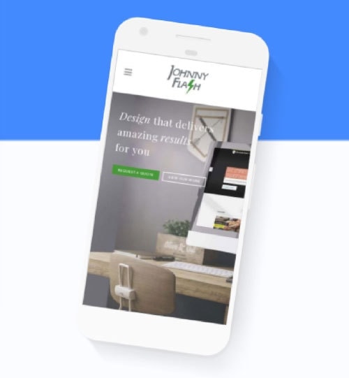 A responsive wordpress website