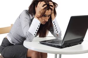 Frustrated business owner with overseas design firm