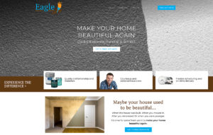 example of website with professional images