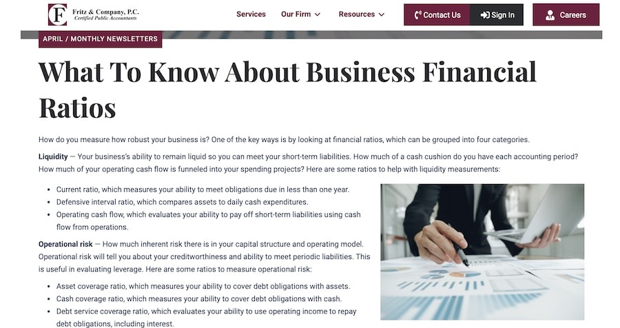 fritz and co newsletter
