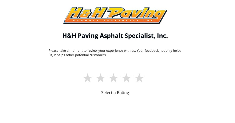 H&H Paving reviews