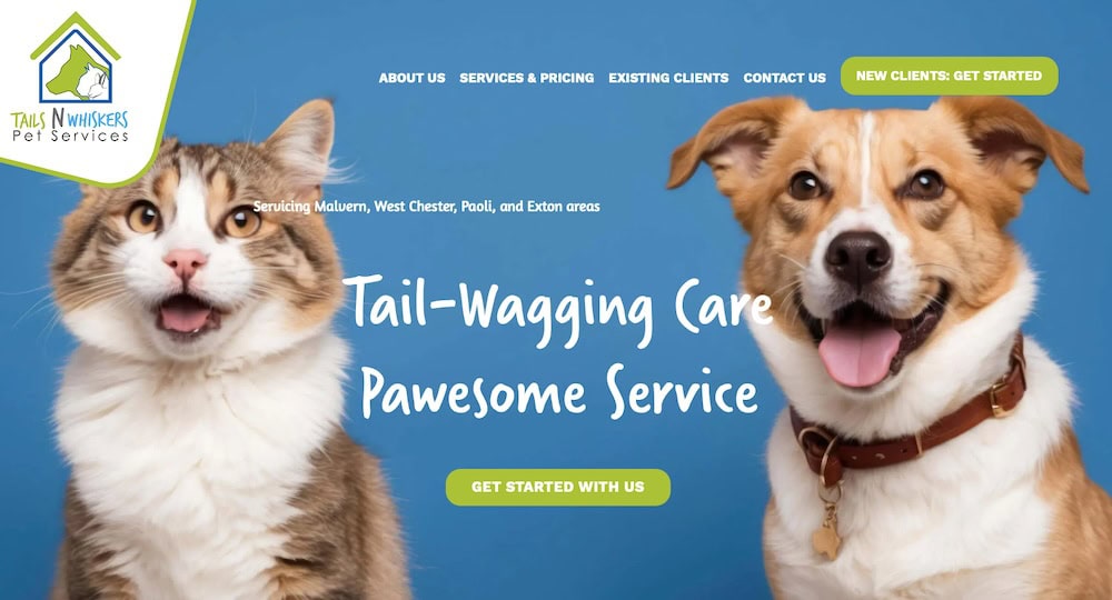 Tails 'n Whiskers Pet Services CTA